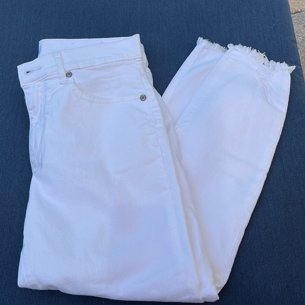 Loft white jeans